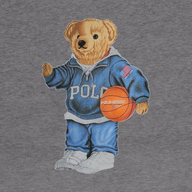 basketball bear by MiaWalter